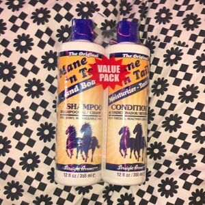Main and tail shampoo, conditioner, value pack
